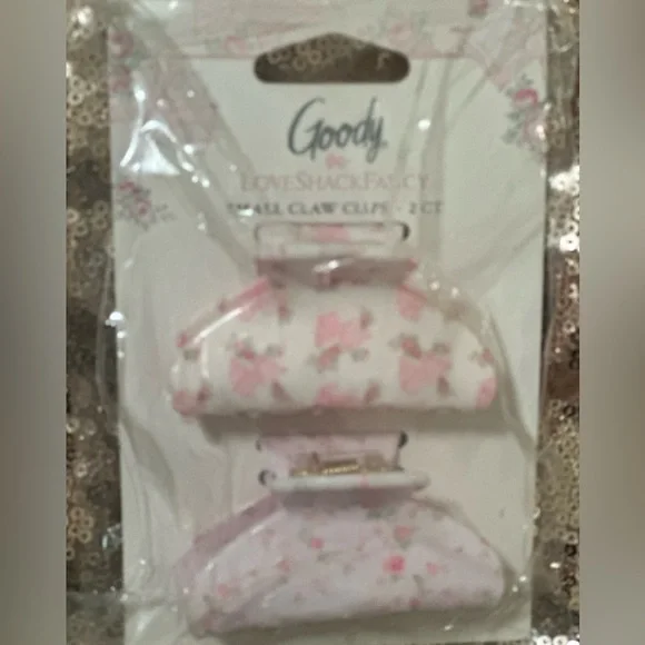 GoodyxLoveShackFancy Hair Accessories: MiniBrushes, L/S ElasticBows, MiniClips🎀💫 - Picture 5 of 13